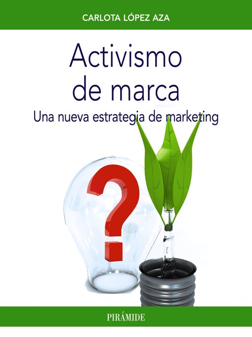 Title details for Activismo de marca by Carlota López Aza - Available